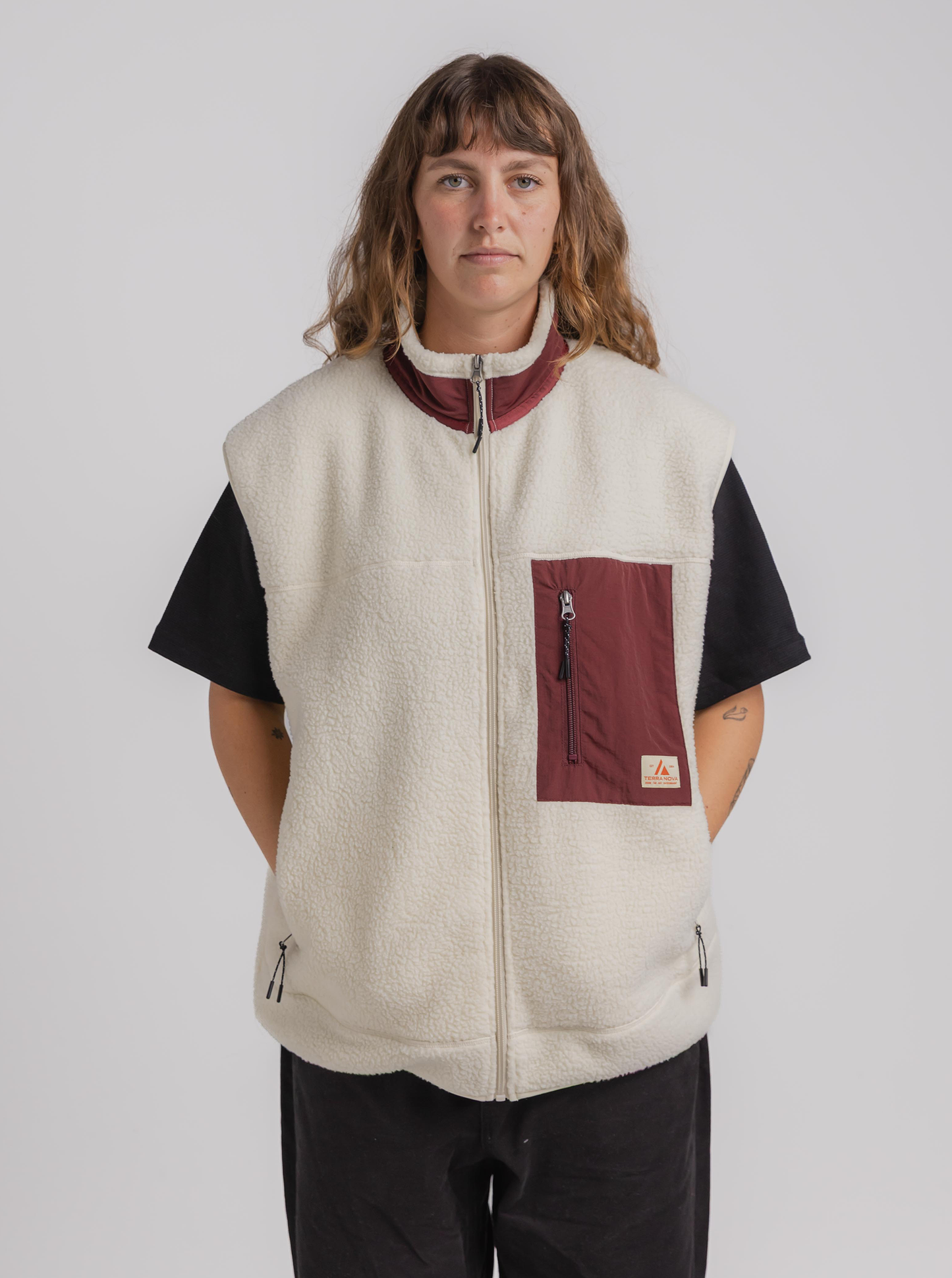 
                  
                    Terra Sherpa Vest in Birch
                  
                