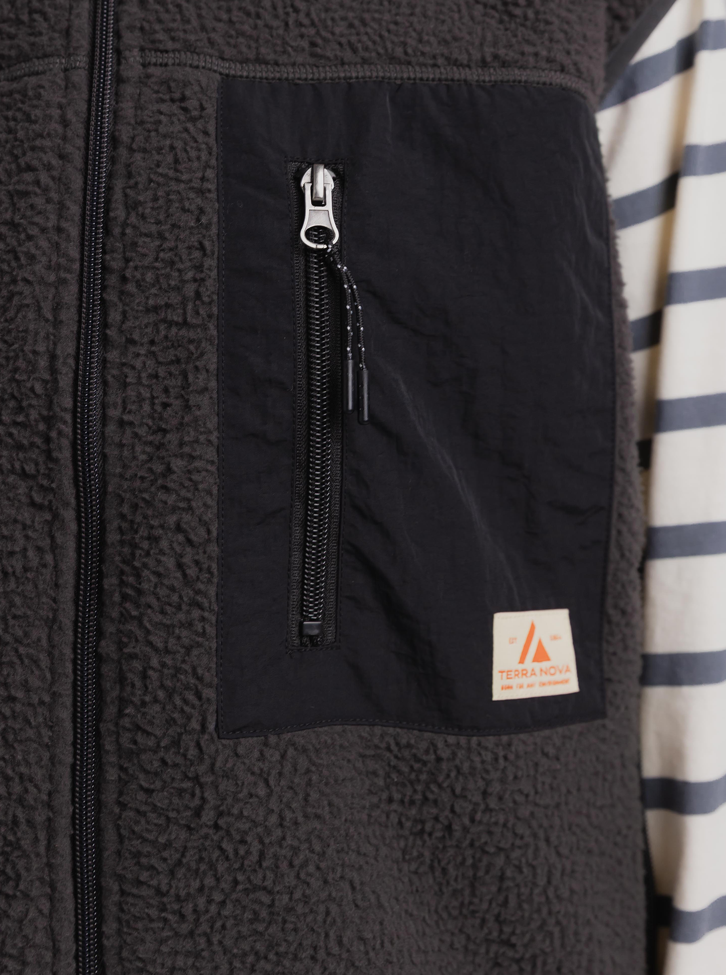 
                  
                    Terra Sherpa Vest in Charcoal
                  
                