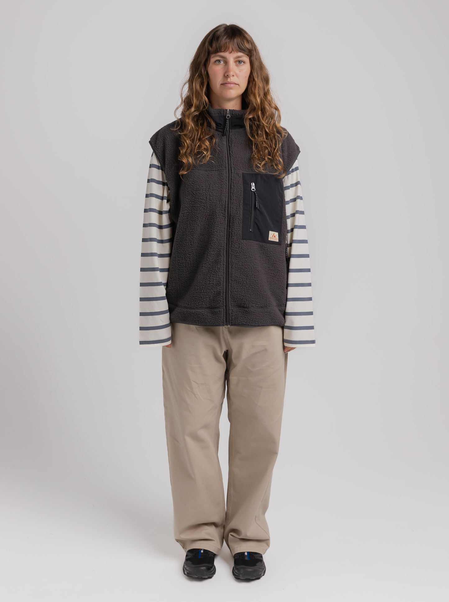 
                  
                    Terra Sherpa Vest in Charcoal
                  
                