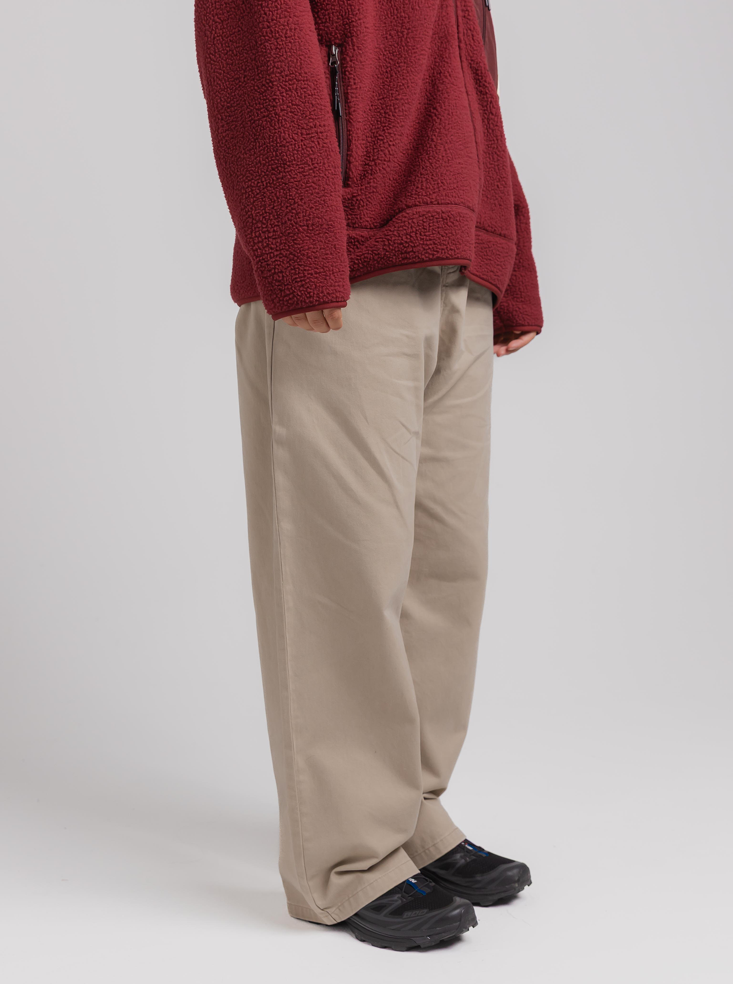 
                  
                    Wide Pant in Tan
                  
                