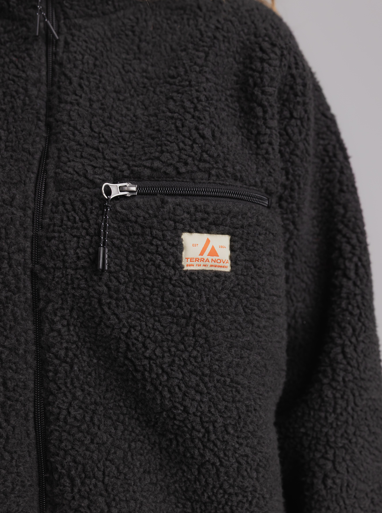 
                  
                    Fleece Jacket in Charcoal
                  
                