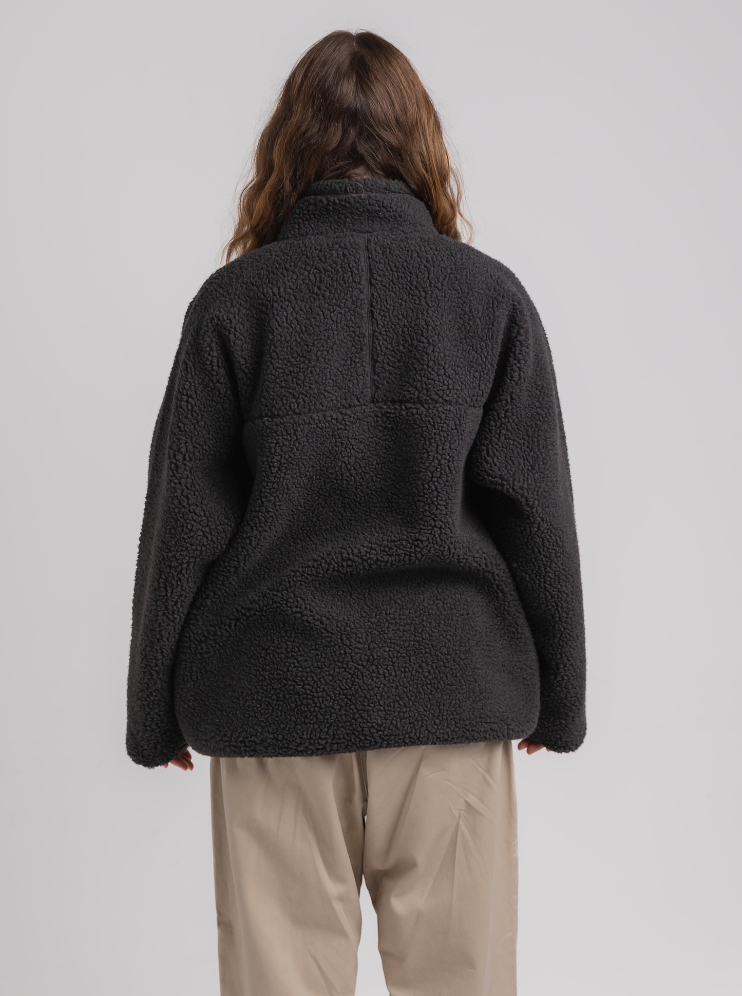 
                  
                    Fleece Jacket in Charcoal
                  
                
