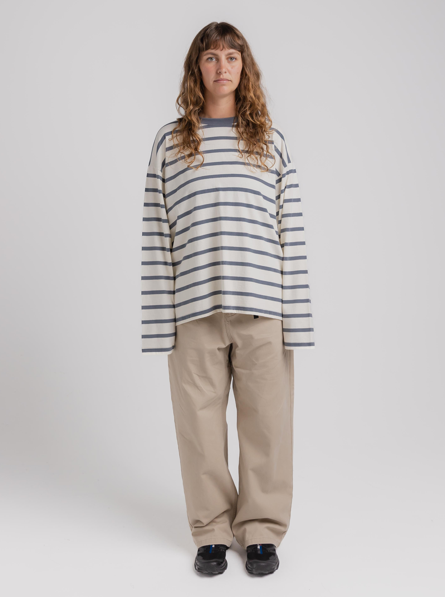 
                  
                    Striped Long Sleeve in Glacier
                  
                
