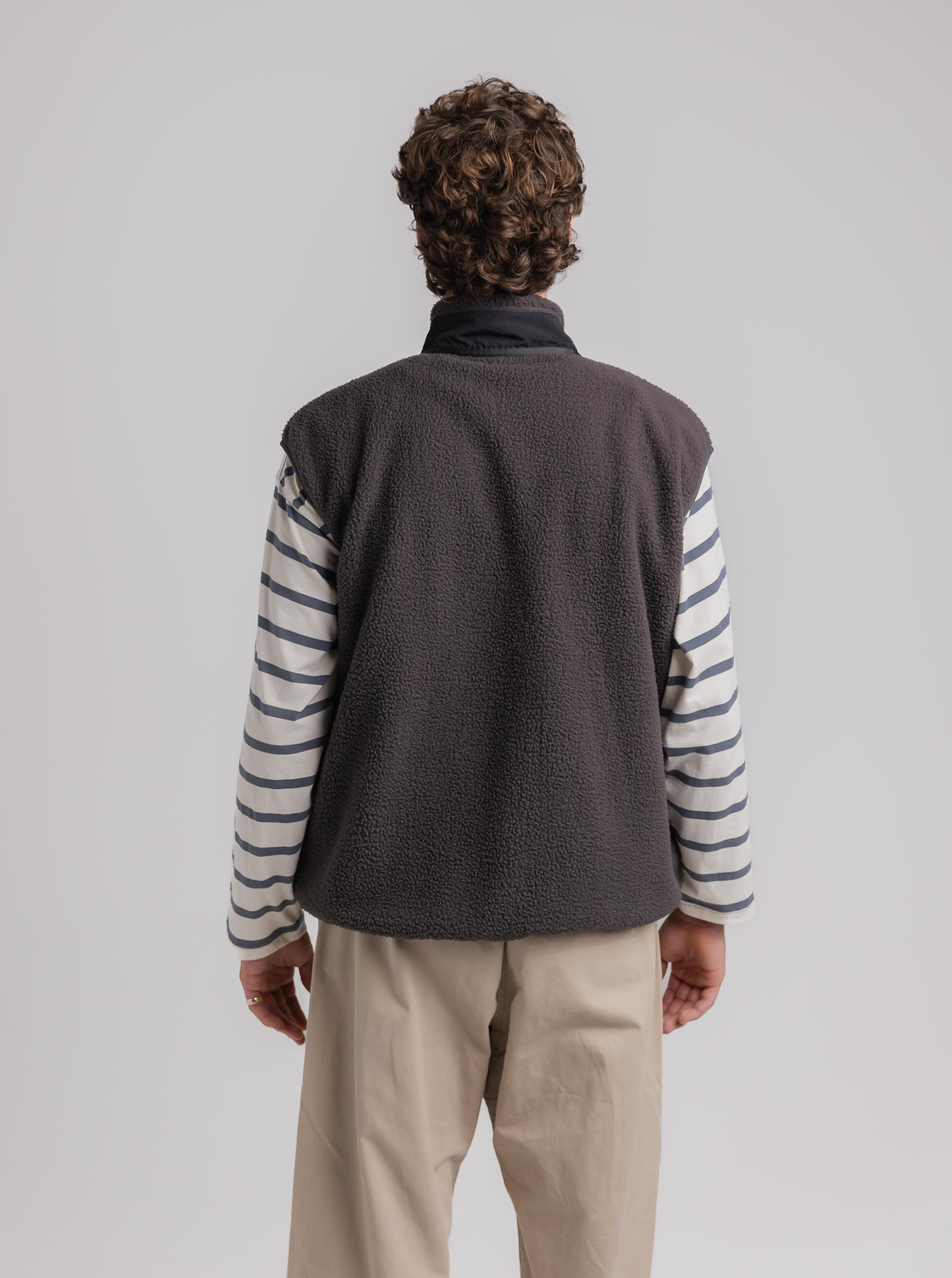 
                  
                    Terra Sherpa Vest in Charcoal
                  
                